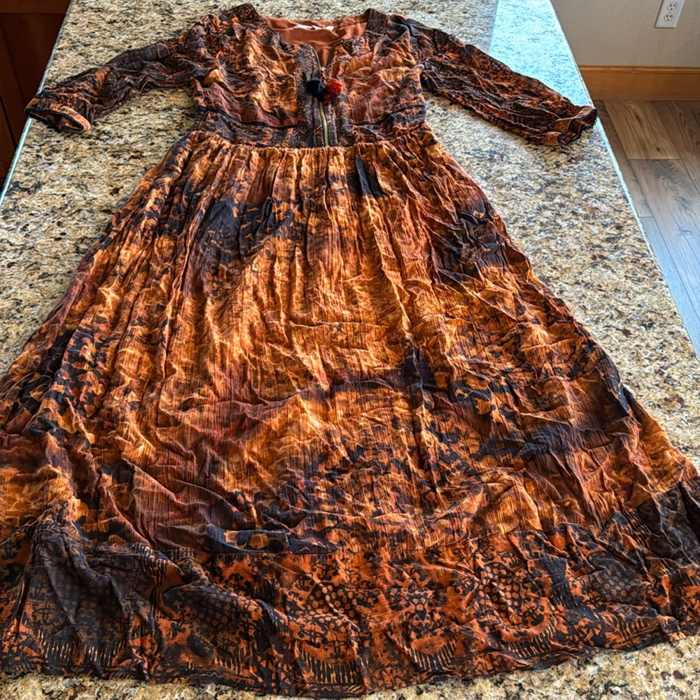 Soft surroundings Venetian dress. Size 8.